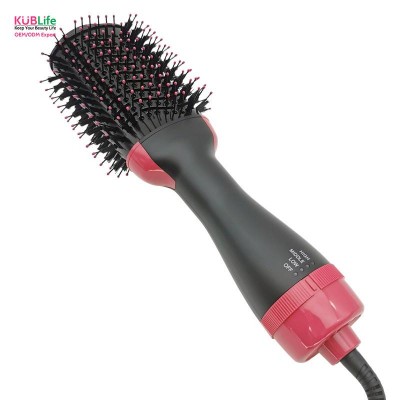 Hot air brush one step hair dryer styler